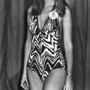 Helen Morgan Miss United Kingdom winner of the title Miss World 1974 MSI