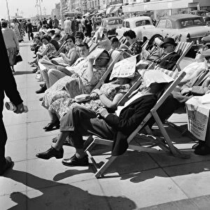 Holiday scenes in Brighton, East Sussex. 10th June 1962. 10th June 1962