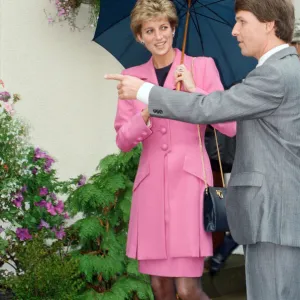 HRH The Princess of Wales at Edwards Trust in Edgbaston