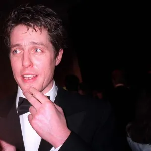 Hugh Grant actor at the film premiere of his new film Extreme Measures in London