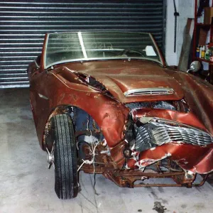 IAN WALKER AUSTIN HEALEY BEFORE IT WAS RESTORED ROAD RECORD MOTORING SUPPLEMENT MOTOR