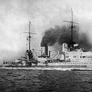 The Imperial German Navy, Battlecruiser SMS Von der Tann Circa 1918