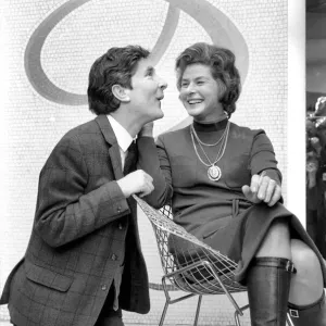 Ingrid Bergman. Pictured at a reception in the West End this evening at the Cavendish