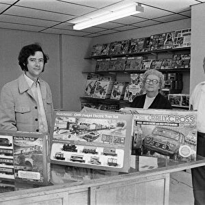 Interior of Romer Parrish shop. Circa 1975