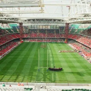 International friendly rugby match, Wales v South Africa. Wales won the match 29 - 19