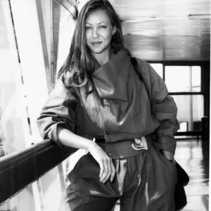 Jenny Agutter British actress at Los Angeles Airport August 1983 A©mirrorpix