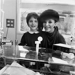Joan Collins and daughter Katya in intensive care unit in Central Middlesex Hospital