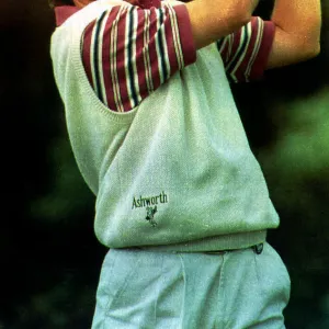 John Cook Golfer tees off in the British Open Tournament