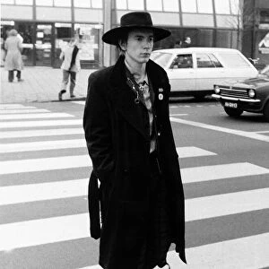 John Lydon pop singer punk group The Sex Pistols 1977