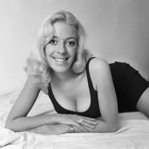 Julie Goodyear, who plays barmaid Bet Lynch in Coronation Street. 20th December 1970