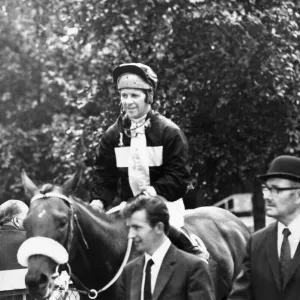 King George VI and Queen Elizabeth Stakes July 1971 Geoff Lewis riding the winner