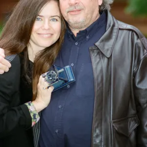 Koo Stark and David Bailey. 25th September 1997