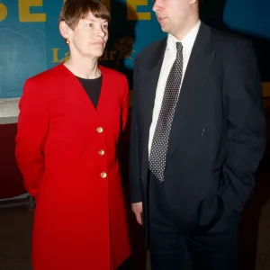 Labour councillor Glenda Jackson with her son Dan Hodges. 12th April 1997