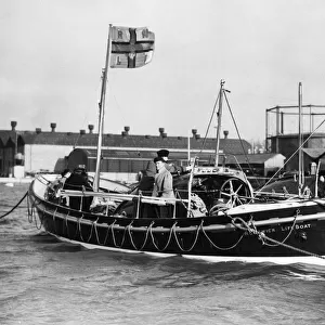 Launched and named by Sir Godfrey Baring, chairman of the RNLI, the Elliot Gill