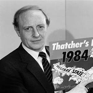 Leader of the Labour Party Neil Kinnock launches "Thatchers Britain"