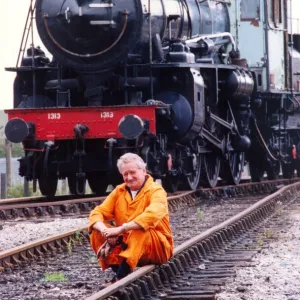 Les Ferguson from the Stephenson Railway Museum, Silverlink, North Shields