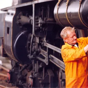 Les Ferguson from the Stephenson Railway Museum, Silverlink, North Shields