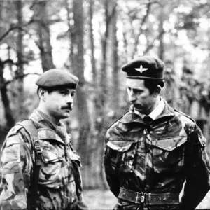 Lieutenant Colonel David Chandler with Prince Charles