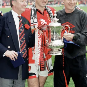 Liverpool 0-1 Manchester United, FA Cup Final at Wembley Stadium, Saturday 11th May 1996