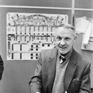 Former Liverpool manager Bill Shankly picks the Littlewoods lottery number