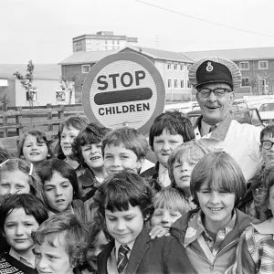 Lollipop Man, Teesside, 1976