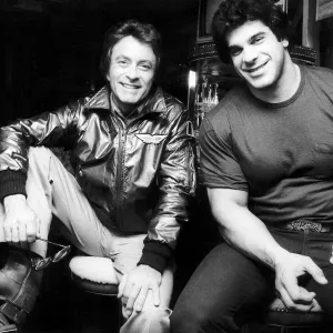 Lou Ferrigno actor the real Incredible Hulk with Bill Bixby who played Dr David