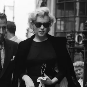 Marilyn Monroe in London July 1956