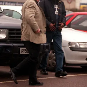 Mark Curtis football agent with Garry Pennant, January 1999 Father of 15 year old