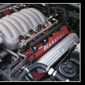 Maserati 3200GT car December 1999 Turbo V8 engine