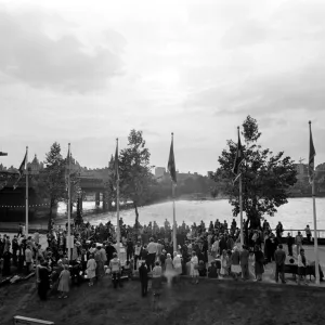 Members of the BBC Concert Orchestra perform for members of the public who were not able