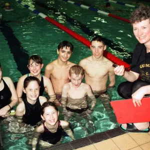 Members of the Guisborough Swimming Club who have been chosen for a gala