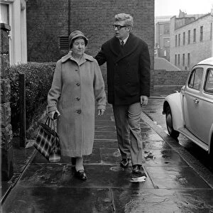 Michael Caine and his mother pictured in 1964
