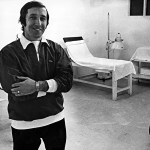 Middlesbrough F. C. physiotherapist Jimmy Headridge. 3rd January 1975