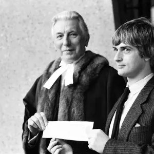 Mike Oldfield, musician and composer, receives the Freedom of the City of London