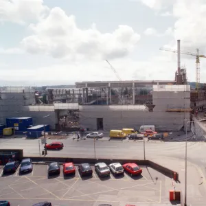 Millennium Stadium under construction. 10th July 1998