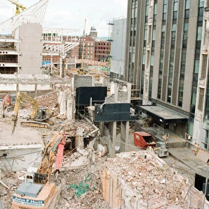 Millennium Stadium under construction. 14th July 1998