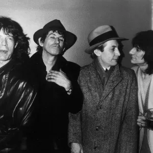 The Rolling Stones Print at the 100 Club London 1986 The Rolling Stones Print at the 100 Club London 1986