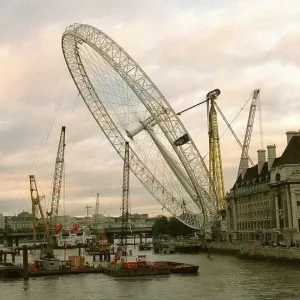 The British Airways London Eye Print, October 1999
