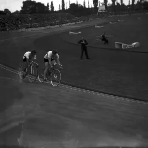 Herne Hill Cycling Print 1948 Herne Hill Cycling Print 1948