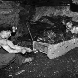 Coal Mines Underground Print, March 1946