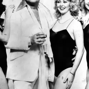 Benny Hill Print with Debbie Linden December 1978 Photo Benny Hill Print with Debbie Linden December 1978 Photo