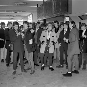 Gene Vincent at Heathrow Airport Print Gene Vincent at Heathrow Airport Print