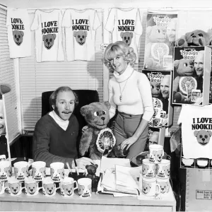 Roger De Courcey Ventriloquist with Nookie Bear Print Roger De Courcey Ventriloquist with Nookie Bear Print