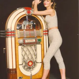 Wurlitzer Juke Box Print Wurlitzer Juke Box Print
