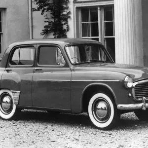 Voitures à moteur. La Hillman Minx Sx. Juillet 1954 P009531 Voitures à moteur. La Hillman Minx Sx. Juillet 1954 P009531