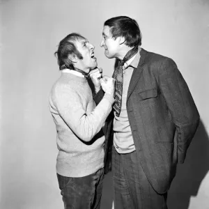 Print of Actors Bob Grant and Stephen Lewis in Character Print of Actors Bob Grant and Stephen Lewis in Character