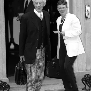 Ian McKellen and Wife at 10 Downing Street Print, July 1997 Ian McKellen and Wife at 10 Downing Street Print, July 1997