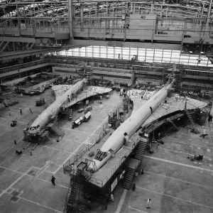 Concorde Production Line Print, March 1974