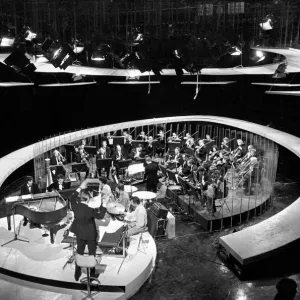 Ringo Starr and Friends Rehearse Christmas Show Print, January 1970 Ringo Starr and Friends Rehearse Christmas Show Print, January 1970