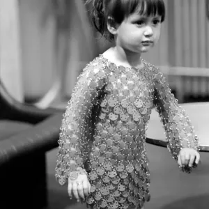 Paco Rabanne Young Girl Print, March 1969 Paco Rabanne Young Girl Print, March 1969